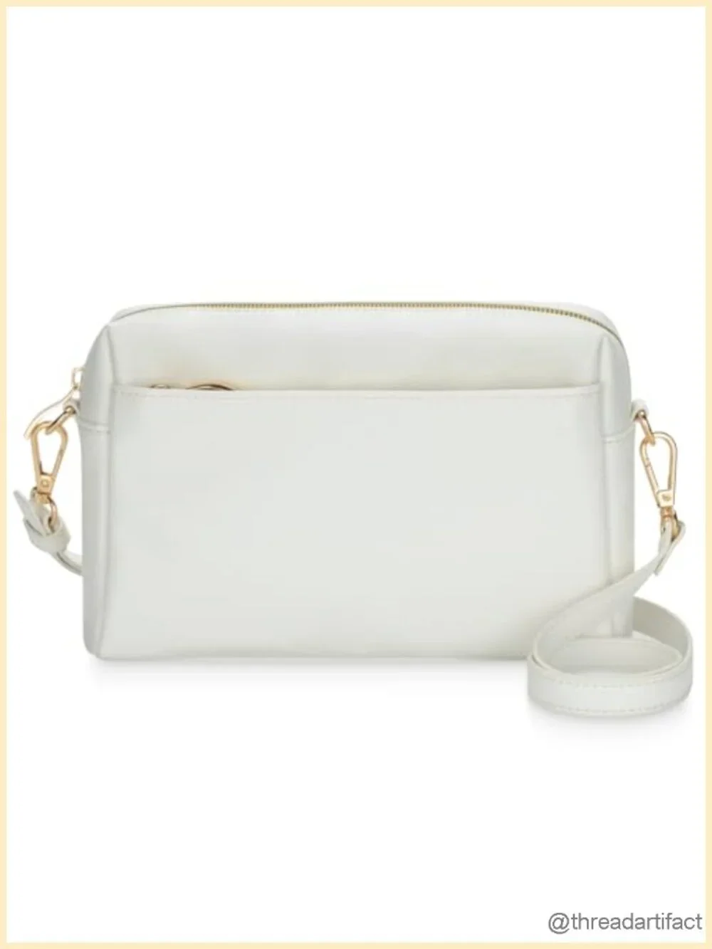 Faux PU Leather Glitter Crossbody Bag with Chain Shoulder Handbag